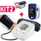 Kit Monitor de Pressão Arterial Para Acompanhamento Diário Famíliar