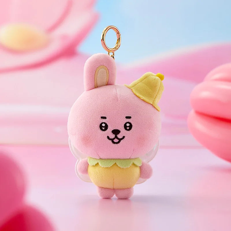 Chaveiro BT21 de Pelúcia | Pingente para Mochila, Bolsa e Chaves