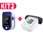 Kit Monitor de Pressão Arterial Para Acompanhamento Diário Famíliar