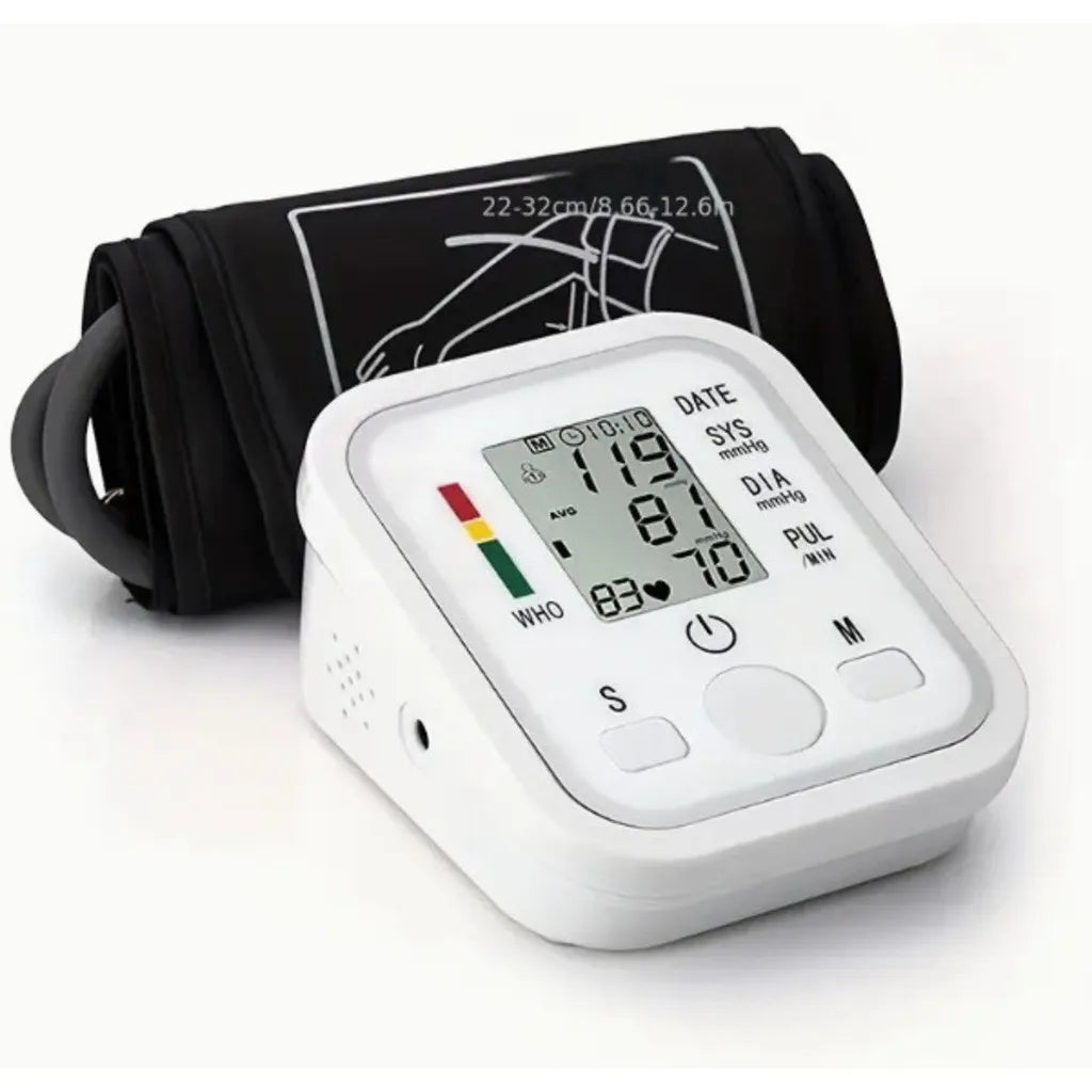 Kit Monitor de Pressão Arterial Para Acompanhamento Diário Famíliar