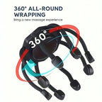 Massageador de Couro Cabeludo 360° — 8 Pontas