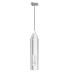 Batedor de café elétrico atualizado/batedor de leite + batedor de ovos mini liquidificador de alimentos recarregável usb portátil três velocidades ferramentas de café expresso