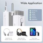 Kit de Limpeza 8 em 1 para Teclado, Fones, Celular e Computador