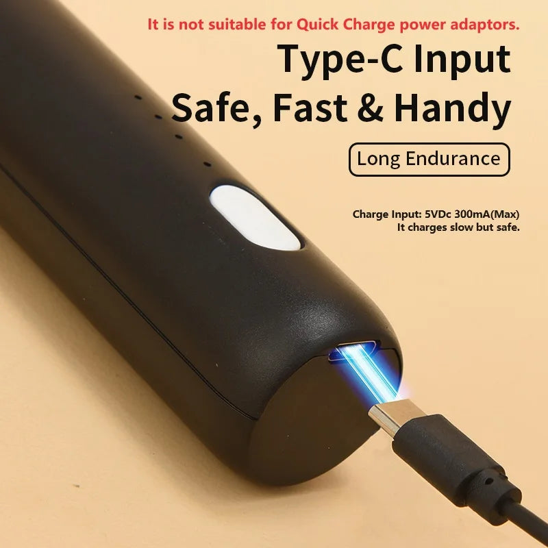 Batedor de café elétrico atualizado/batedor de leite + batedor de ovos mini liquidificador de alimentos recarregável usb portátil três velocidades ferramentas de café expresso