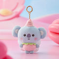 Chaveiro BT21 de Pelúcia | Pingente para Mochila, Bolsa e Chaves