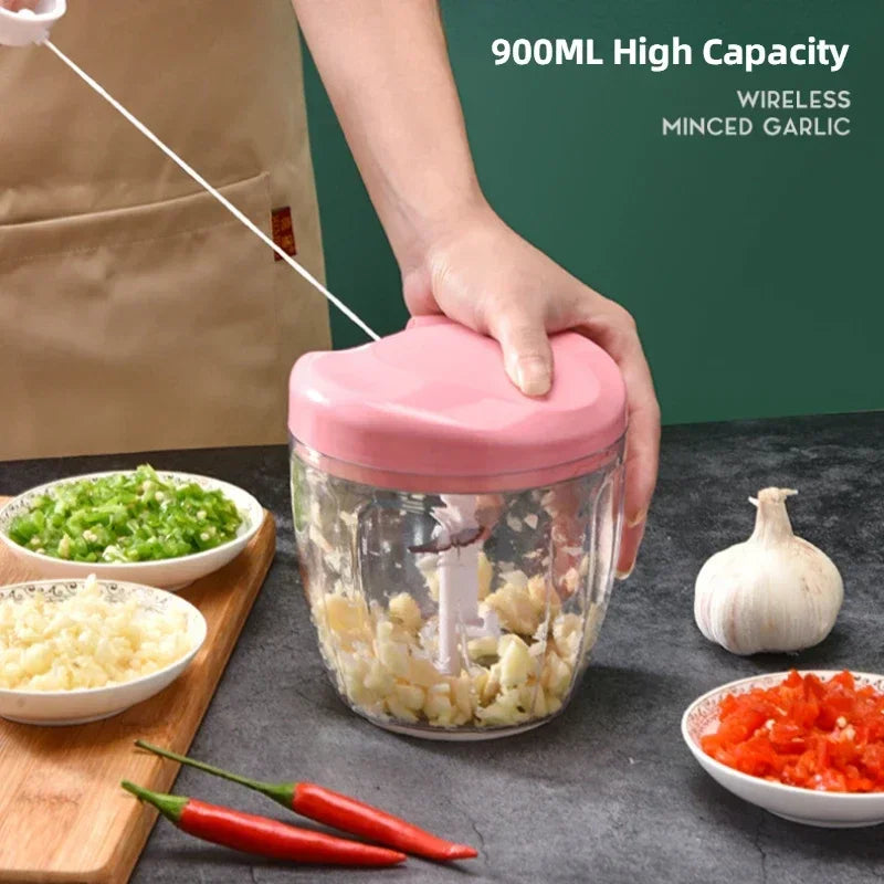Triturador de Vegetal Manual 500ml